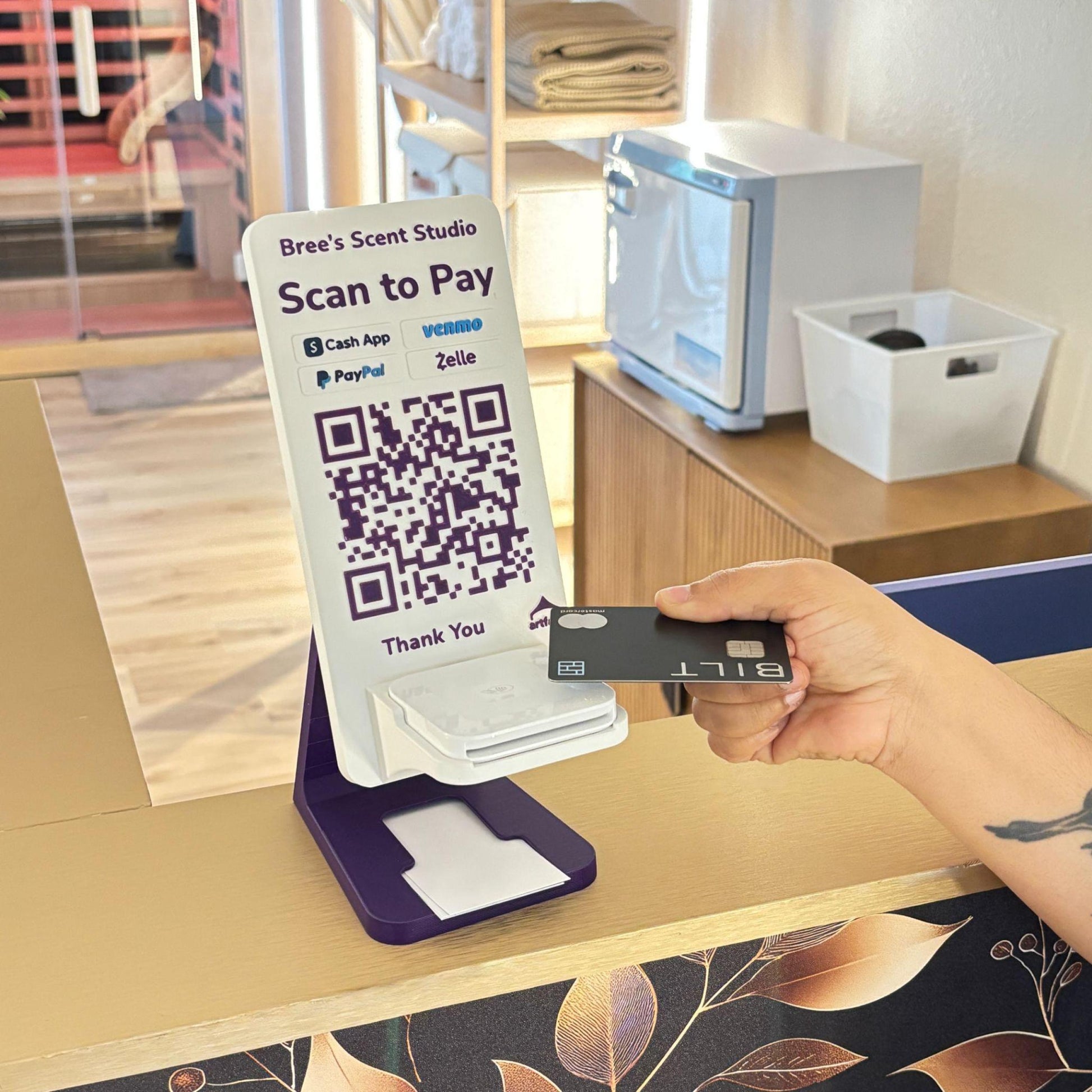 Artfare Ultra Square Purple in use