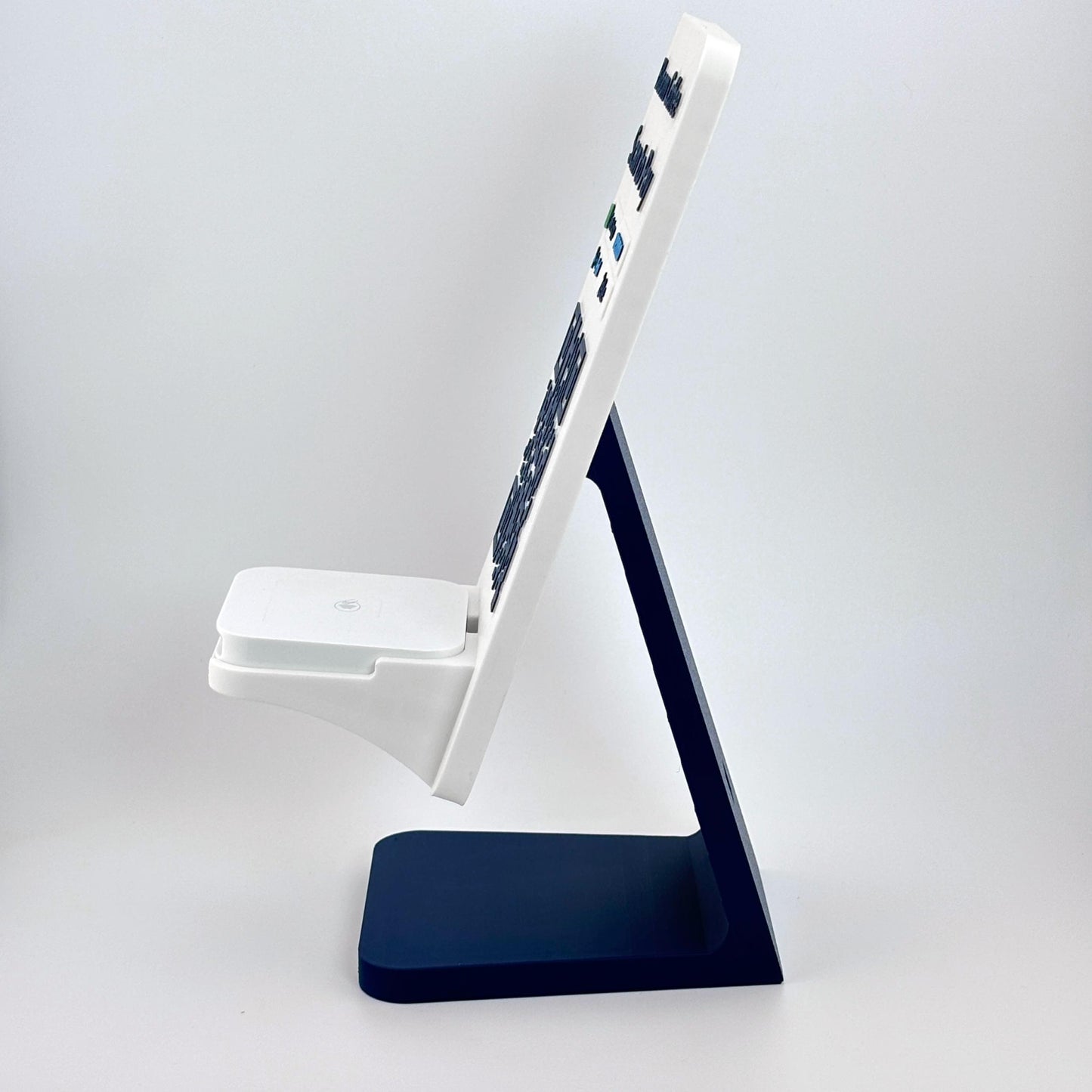 Artfare Ultra QR payment sign with Square reader holder detail view